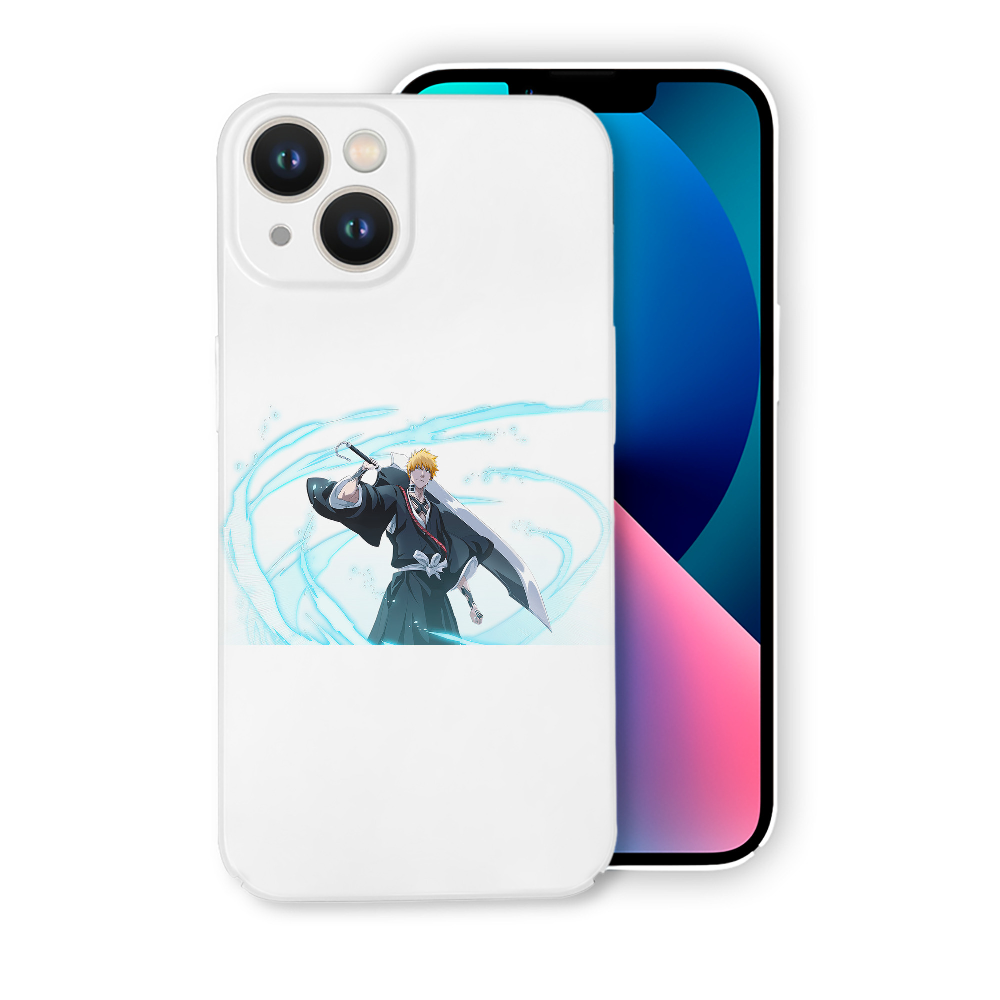 （画像用） ブリーチ 黒崎一護（くろさき いちご）BLEACH Kurosaki Ichigo 【iPhone 14シリーズ対応】ハードケース
